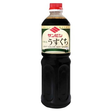 サンビシ特撰薄口醬油  1個  1L