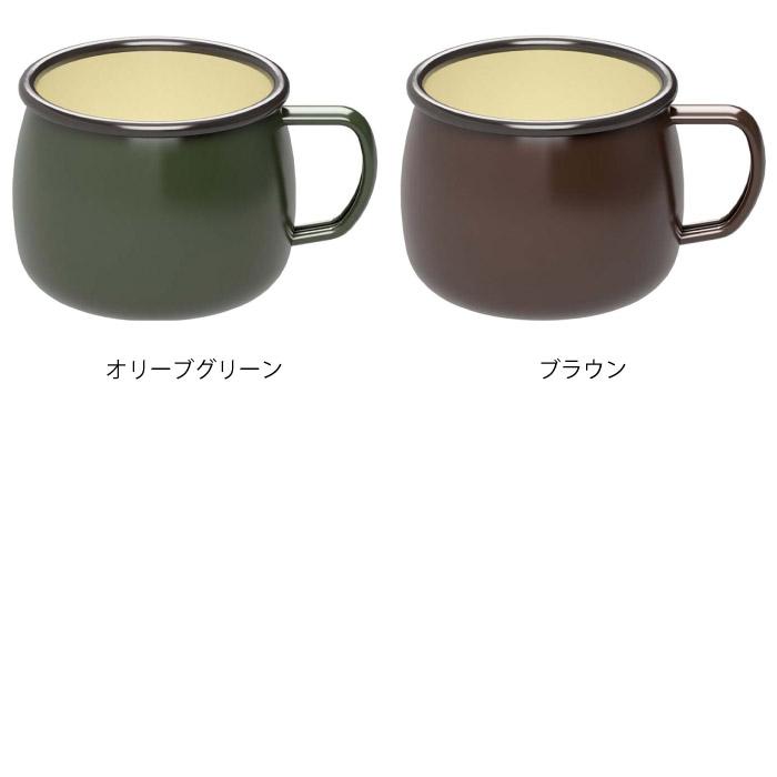 CAPTAIN STAG キャプテンスタッグ ホーローマグカップ 400ml コップ BBQ キャンプ UH-5