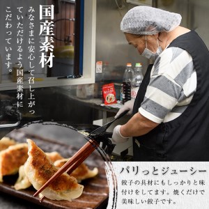 国産の素材にこだわった餃子(計60個・10個×6パック)