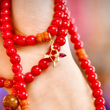 作明佛母懷愛弓箭 增長無量福報功德財富