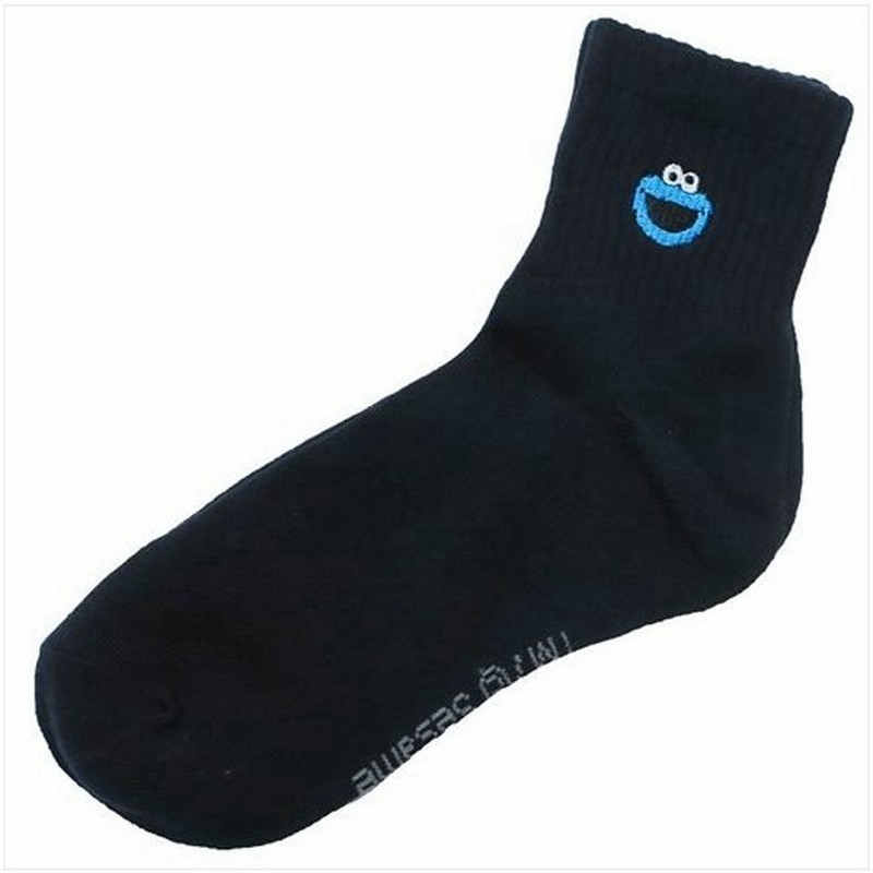 女性用紺靴下 ネイビー クッキーモンスター Sesami Street 学生 制服 セサミストリート キャラクター グッズ スモールプラネット 通販 Lineポイント最大0 5 Get Lineショッピング