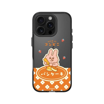 iPhone 16 Pro Clear 酷墨灰 - Bunni Konbiny - 喫茶甜點時光