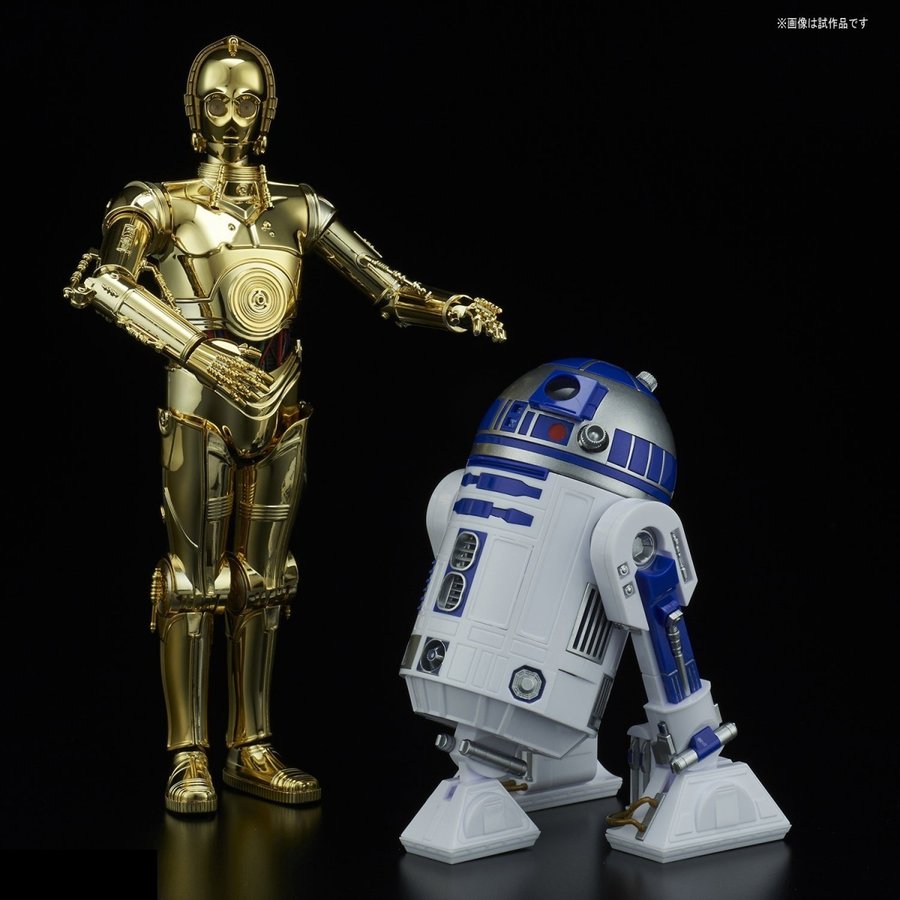 1/12 C-3PO & R2-D2 スター・ウォーズ/最後のジェダイ プラモデル 