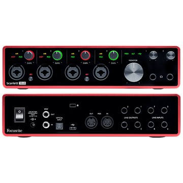 Focusrite Scarlett 18i8 (3rd Gen) 錄音介面 / 公司貨保固