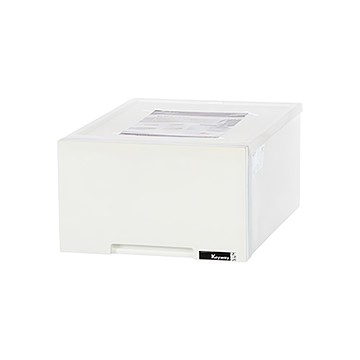 KEYWAY 抽屜整理箱 平板 30L  白色  390 x 535 x 240mm  1個