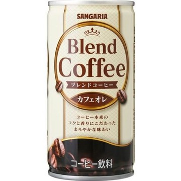 山加利Blend咖啡-歐蕾 185ml