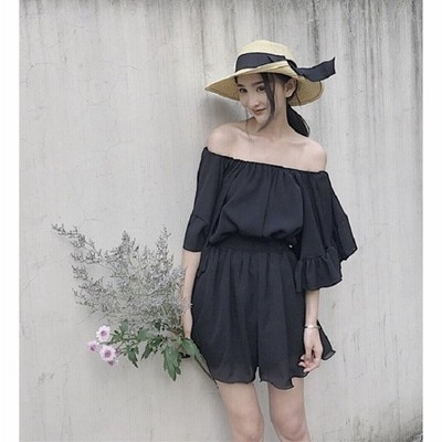 シャツワンピース 春 韓国 ワンピース ドレス 激安 ワンピース ミニ オフショルダー ワンピース 袖ありパーティドレス Jm5007 通販 Lineポイント最大get Lineショッピング