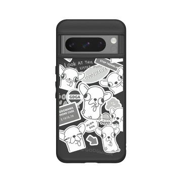 Pixel 8 Pro SolidSuit 黑 - Godgwawa 變種吉娃娃 - 好多吉怪貼紙