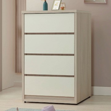 文創集 美斯3尺四抽斗櫃-89x52x123cm免組