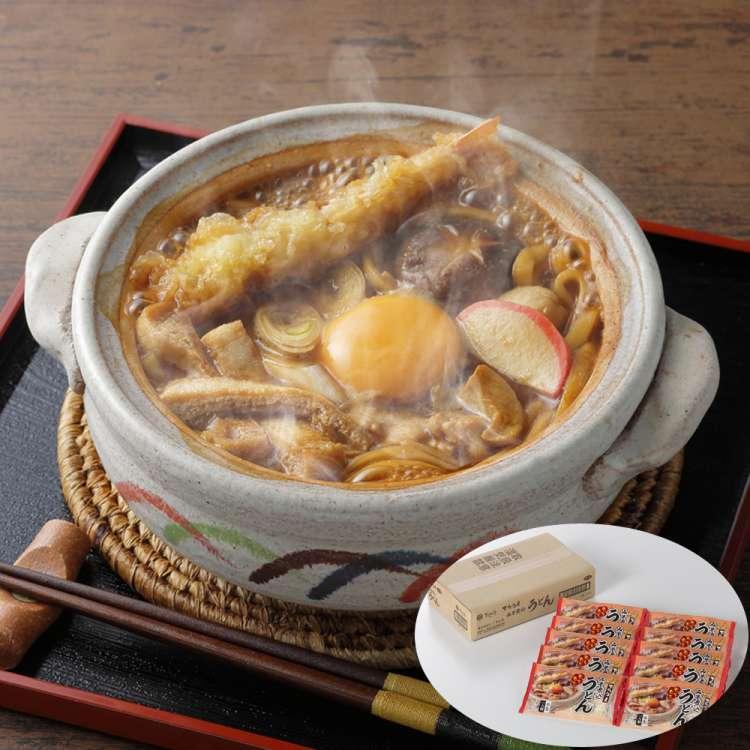 なごやきしめん亭 でらうま みそ煮込うどん 10袋 名古屋 ギフト 半生麺 沖縄・離島は配送不可 販売元より直送