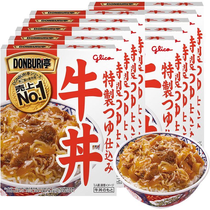 グリコ DONBURI亭 牛丼 160g×10個