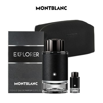 【MONTBLANC 萬寶龍】探尋旅者淡香精100ml (贈萬寶龍盥洗包+隨機小香乙瓶.附紙袋)