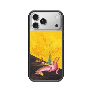 iPhone 17 Pro Max Mod NX -邊框背蓋組合 (相機按鈕) 黑 - 幾米 Jimmy Liao - 我的錯都是大人的錯-塗鴉