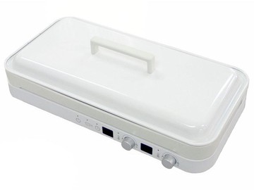 日本代購 Abitelax AIH-HP 雙口 IH 電磁爐 電烤盤 附蓋 1400W 9段火力 桌上型 免施工