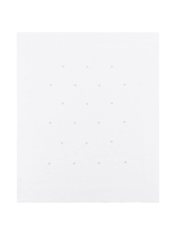 Little Bear - polka-dot embroidered blanket - kids - Cotton - One Size - White