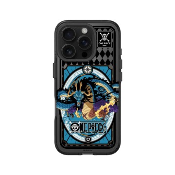 iPhone 16 Pro Clear 酷墨灰 - 航海王 One Piece - 龍形態 - 百獸海道