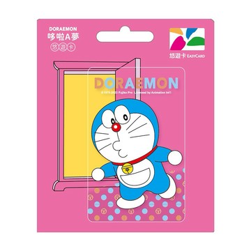【悠遊卡 EasyCard】哆啦A夢悠遊卡-HELLO(透明卡)