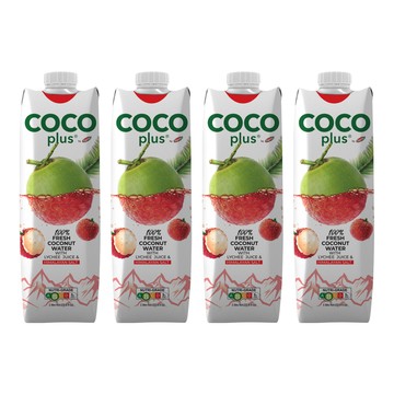 Sagiko Cocoplus 椰子水 鹹荔枝味  1L  4瓶