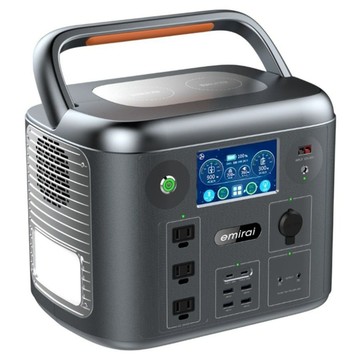 MIRENEX emirai 次世代行動電站 1500W 1280Wh  太空灰色  EMR1500