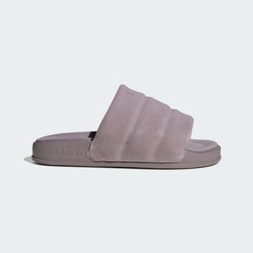 Adidas Adilette Essential W IF3572 女 涼拖鞋 經典 三葉草 休閒 麂皮 舒適 紫