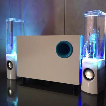 電腦音響家用臺式機桌面超重低音炮筆記本無線藍牙噴泉噴水舞音箱