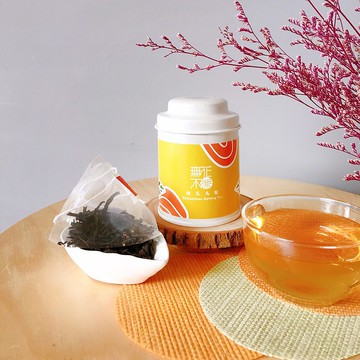 【無花不茶】花入烏龍茶-桂花烏龍—3g三角茶包*3入精緻小罐裝