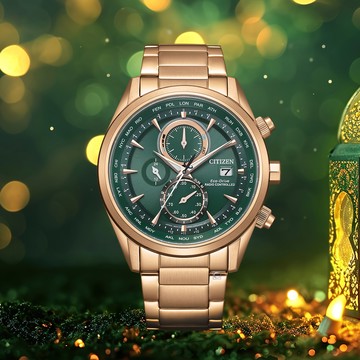 CITIZEN 星辰錶 光動能全球電波時計錶款 男錶 手錶/43mm AT8263-87X