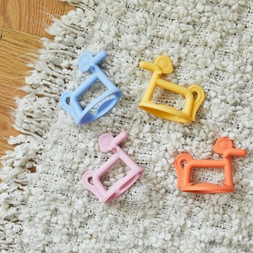 韓國 MOYUUM - 白金矽膠手環固齒器-飛飛馬-蜜橙橘