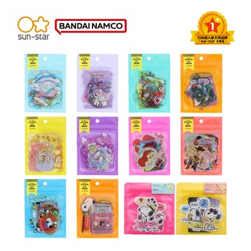 【sun-star】經典角色造型貼紙 (日本進口台灣現貨) 貼紙 裝飾 手帳 手作 日記 酷洛米 大耳狗 史努比 嚕嚕米