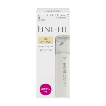 SOFINA FINE-FIIT Based Foundation UV Milky Type 113 Oakle 25G