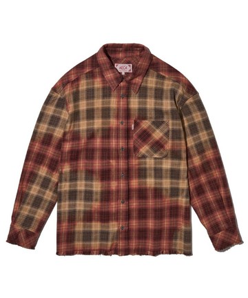 AECA Faded Washing Casual Check Shirts仿日曬水洗格紋襯衫/2色