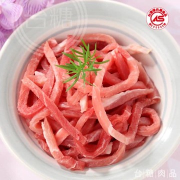 【台糖安心豚】前腿肉絲量販包3KG (CAS認證豬肉) 冷凍免運