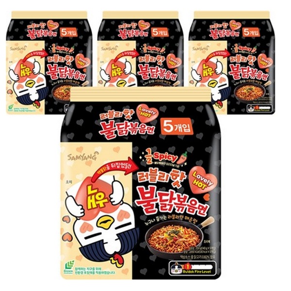 サムヤン ラブリーホットブルダック炒め麺 20袋