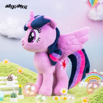 (免運)酷樂潮玩正版小馬寶莉公仔毛絨玩具紫悅碧琪獨角獸玩偶抱枕布娃娃