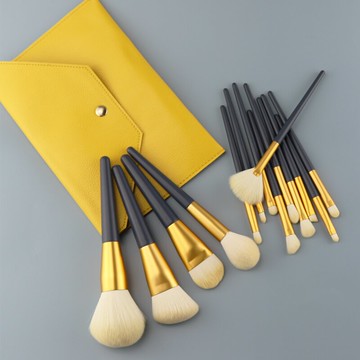 化妝刷套裝 14支爾葡萄星動化妝刷套裝眼影腮紅散粉高光修容刷子粉底唇刷全套 【CM47】