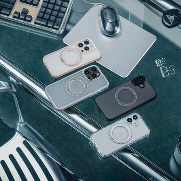 iPhone 16 MagStand 360 M 磁吸旋轉支架防摔手機殼(支援MagSafe) 透明/6.7