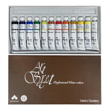 【Art Secret】秘密透明水彩 12ml / 12色 B021212B