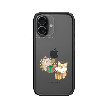 iPhone 17 Mod NX -邊框背蓋組合 (相機按鈕) 黑 - 柴語錄 Shiba Says - 交換禮物