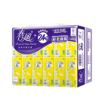 SILLACE 抽取式衛生紙輕柔膚觸100抽*24包*3串*1箱