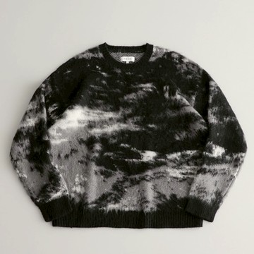 MONO-MART 蓬鬆 馬海毛 圓領針織衫 質感 寬鬆 四色 79119045