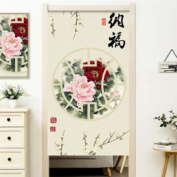 【嵐楓居家】富貴吉祥片式85x180_納福_廠商直送