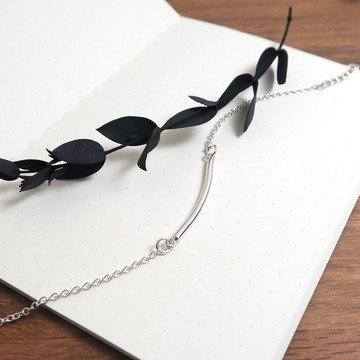 極簡圓線純銀手鍊 清新簡約百搭設計 925純銀手鍊