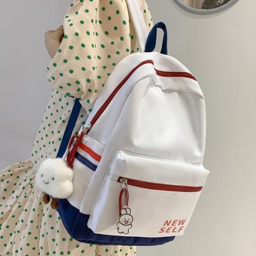 海軍風可愛書包女小學生三到五六年級初中生原創百搭背包女雙肩包