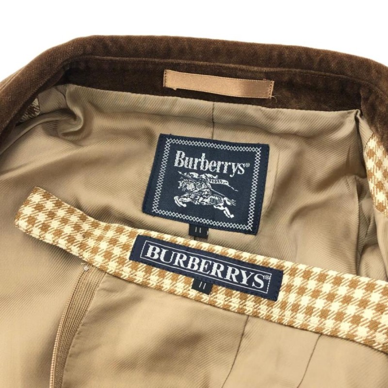 Burberry's バーバリーズ セットアップ サイズ11 ブラウン シルク