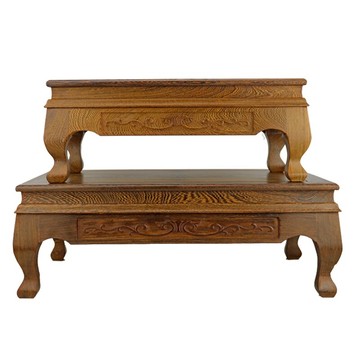 翅木底座木佛像件底座木方形花盆石奇石底座木托架