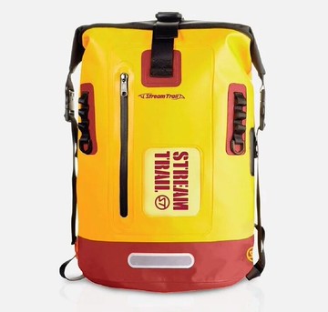 日本 《StreamTrail》DRY TANK 25L TWO TONE 雙肩背包 D2-雙色版(活力黃/紅 RESCUE)
