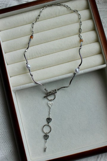 邂逅・手工珍珠項鍊・生日/畢業/情人節/聖誕交換禮物