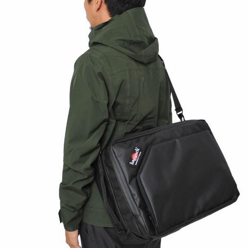 バッグジャック Bagjack 3way Traveller High Grossy Black 3ウェイ ...