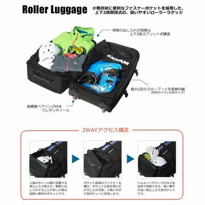 REXXAM レクザム キャスター付バッグ ＜2024＞ ROLLER 