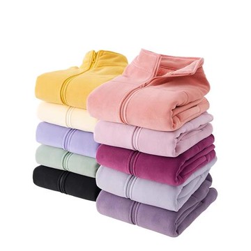 搖粒絨外套女款奧粒絨男裝抓絨衣秋冬加絨加厚保暖立領雙面絨上衣